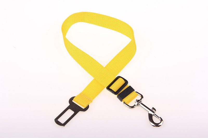 Dog Car Seat Belt Nylon Adjustable 45–76cm Zinc Alloy Swivel Clip Harness Attachment Safety Travel Lead Cat Dog | Koossa