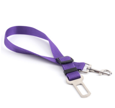 Dog Car Seat Belt Nylon Adjustable 45–76cm Zinc Alloy Swivel Clip Harness Attachment Safety Travel Lead Cat Dog | Koossa