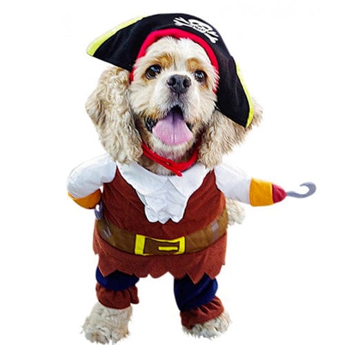 Dog Halloween Costume Novelty Dress-Up S–XL Doctor Nurse Pilot Captain Guitarist Cat Dog Funny Pet Outfit | Koossa