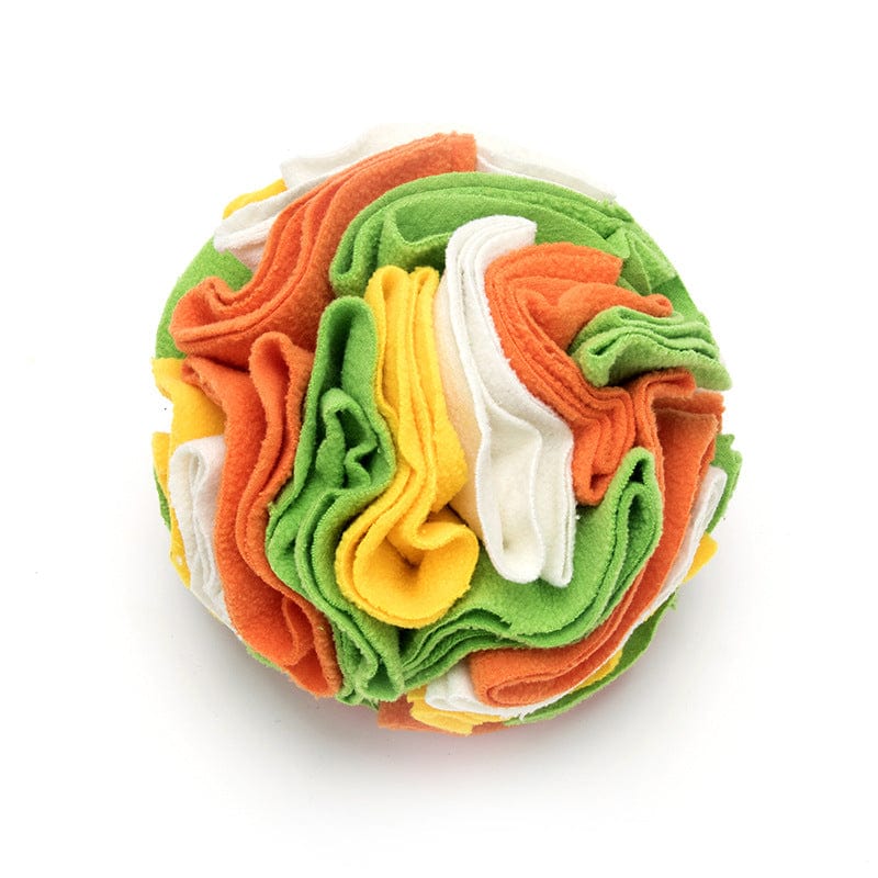 Dog Snuffle Ball Interactive Puzzle Toy 15cm Treat Hide Nose Work Mental Stimulation Washable Anxiety Relief | Koossa