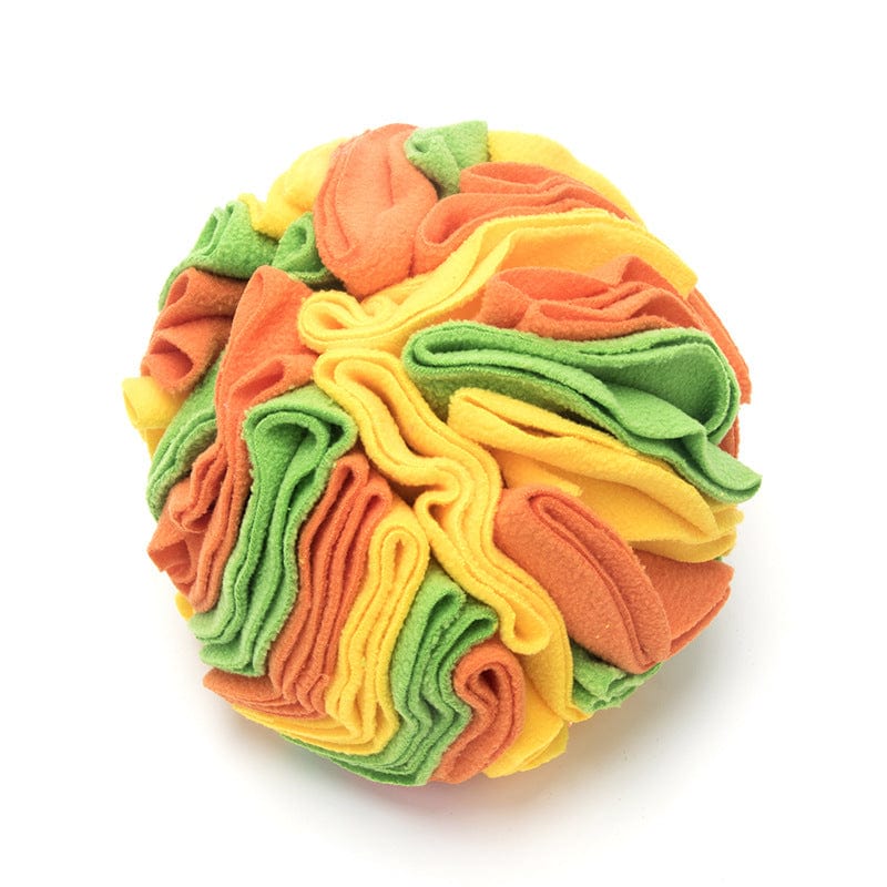 Dog Snuffle Ball Interactive Puzzle Toy 15cm Treat Hide Nose Work Mental Stimulation Washable Anxiety Relief | Koossa