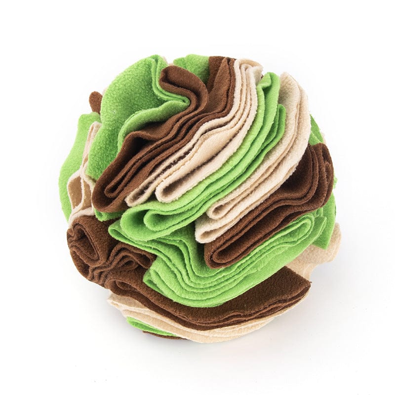 Dog Snuffle Ball Interactive Puzzle Toy 15cm Treat Hide Nose Work Mental Stimulation Washable Anxiety Relief | Koossa