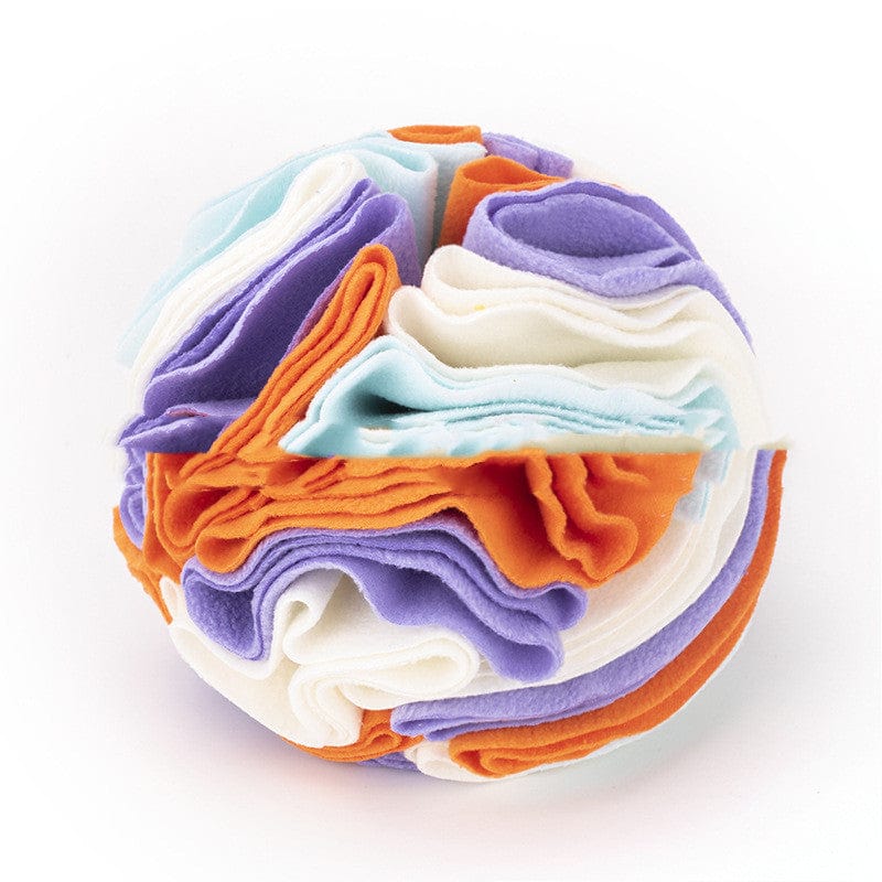 Dog Snuffle Ball Interactive Puzzle Toy 15cm Treat Hide Nose Work Mental Stimulation Washable Anxiety Relief | Koossa