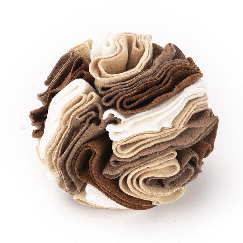 Dog Snuffle Ball Interactive Puzzle Toy 15cm Treat Hide Nose Work Mental Stimulation Washable Anxiety Relief | Koossa