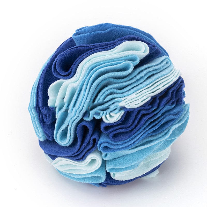 Dog Snuffle Ball Interactive Puzzle Toy 15cm Treat Hide Nose Work Mental Stimulation Washable Anxiety Relief | Koossa