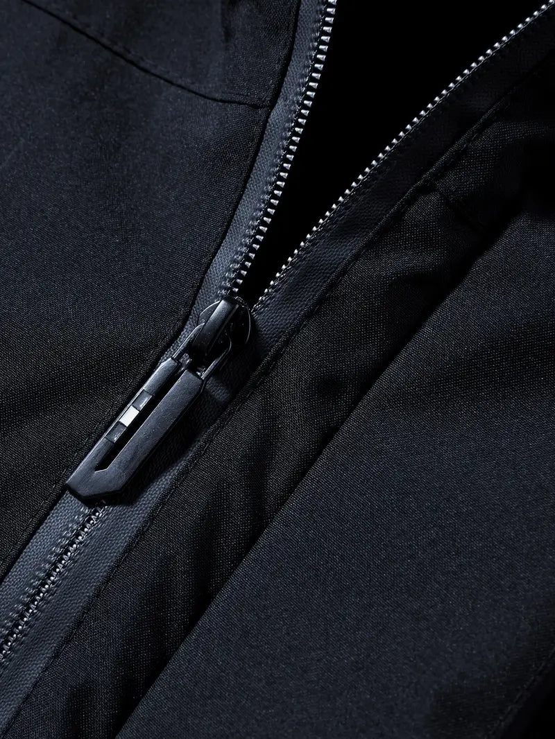 Men's Quilted Parka Jacket — Waterproof Winter Coat with Regular Fit for Cold Weather & Everyday Comfort | Koossa