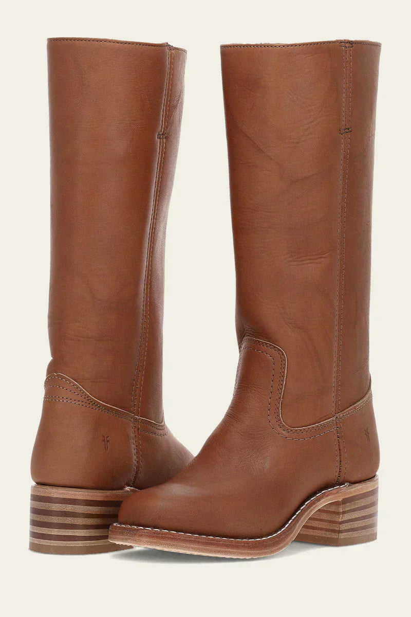 Women's Winter Boots — Classic Leather Ankle Boots for Autumn & Winter Elegance with Low Heel Comfort | Koossa