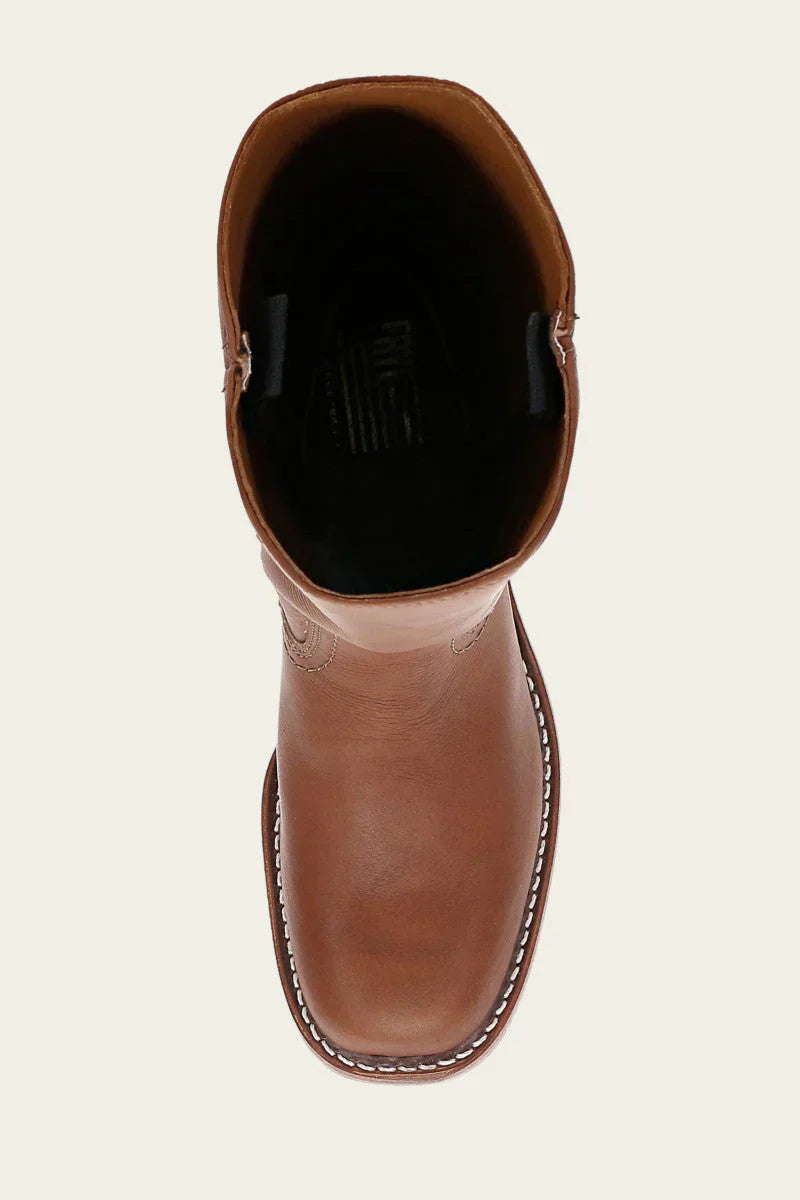 Women's Winter Boots — Classic Leather Ankle Boots for Autumn & Winter Elegance with Low Heel Comfort | Koossa