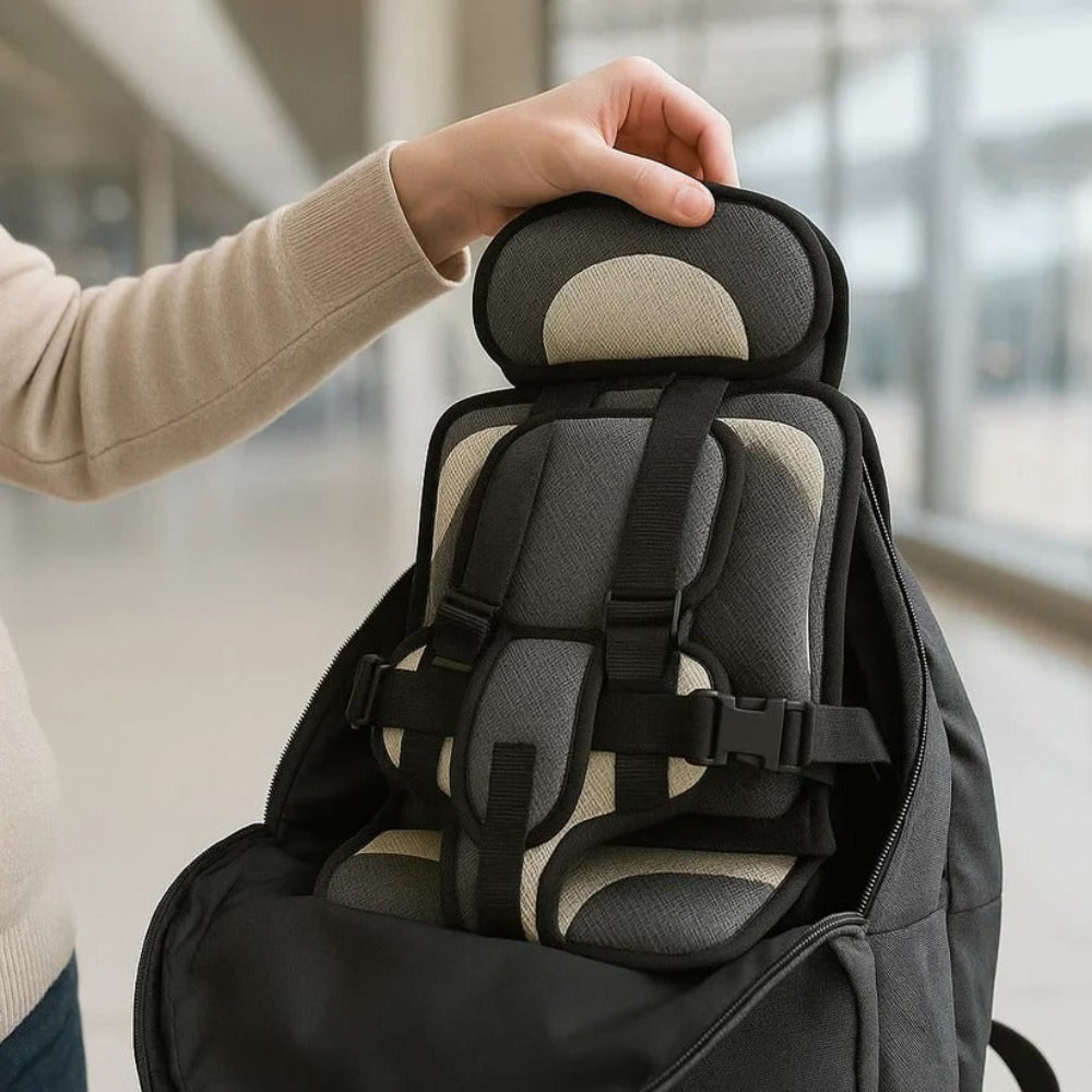 Lightweight Travel Harness Booster Kids Safety Restraint 5-Point Adjustable Portable Car Seat Alternative for Toddlers Children Ages 1-14 | Lonoma