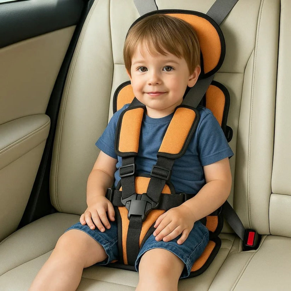 Lightweight Travel Harness Booster Kids Safety Restraint 5-Point Adjustable Portable Car Seat Alternative for Toddlers Children Ages 1-14 | Lonoma