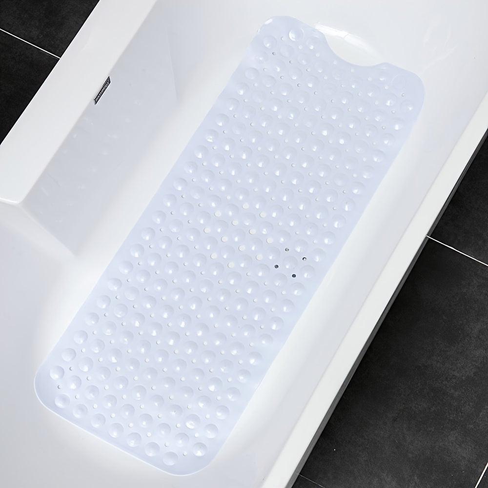 Tapis Antidérapant Extra Long pour Baignoire et Douche avec Ventouses Puissantes 101 × 40 cm Salle de Bains | Koossa