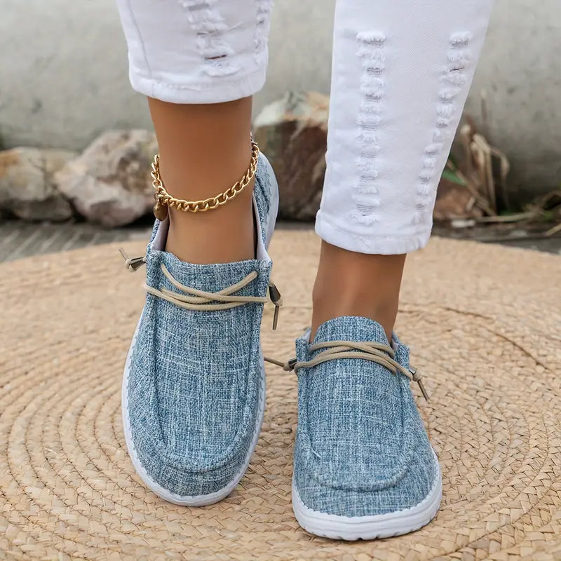 Women's Lightweight Slip-On Trainers with Breathable Mesh and Non-Slip Sole for All-Day Comfort | Koossa