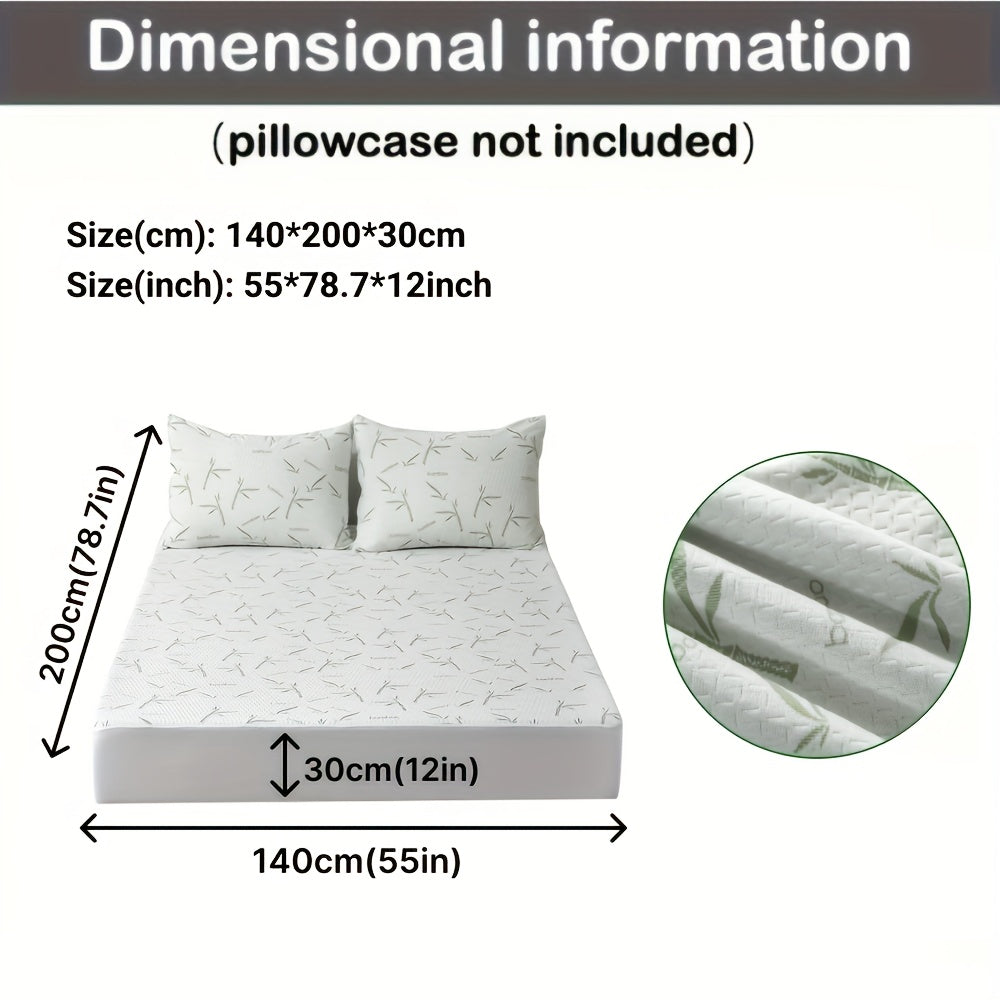 Protège-matelas Bambou Respirant Thermorégulateur 3D Confort Drap-Housse Ventilé Lit Naturel Hygiénique | Koossa