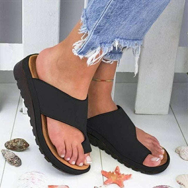 Women's Orthopaedic Sandals for Bunions — Comfortable Summer Footwear with Arch Support & Posture Correction | Koossa