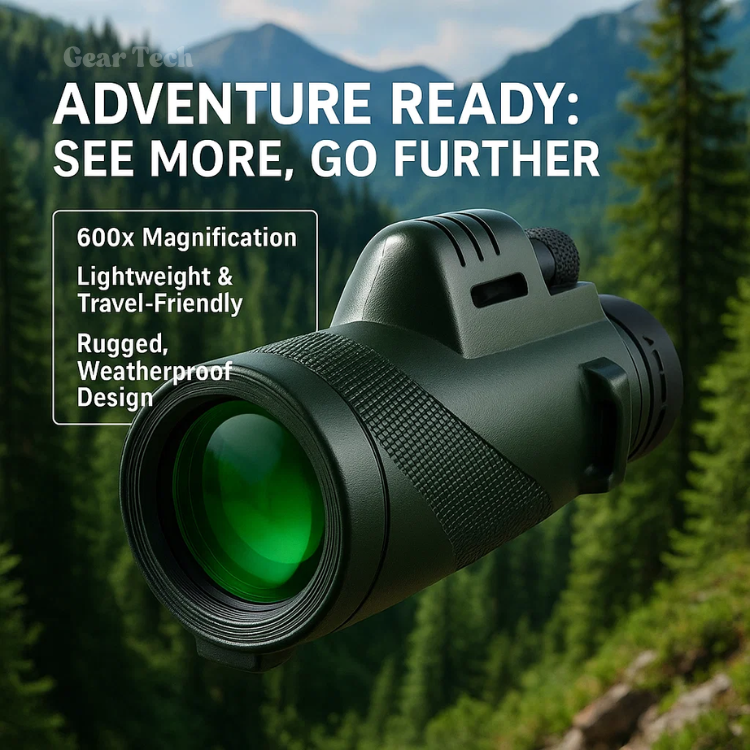 Monoculaire Compact Ultra-Puissant HD pour Randonnée Observation Oiseaux Faune Nature Événements Sportifs | Koossa