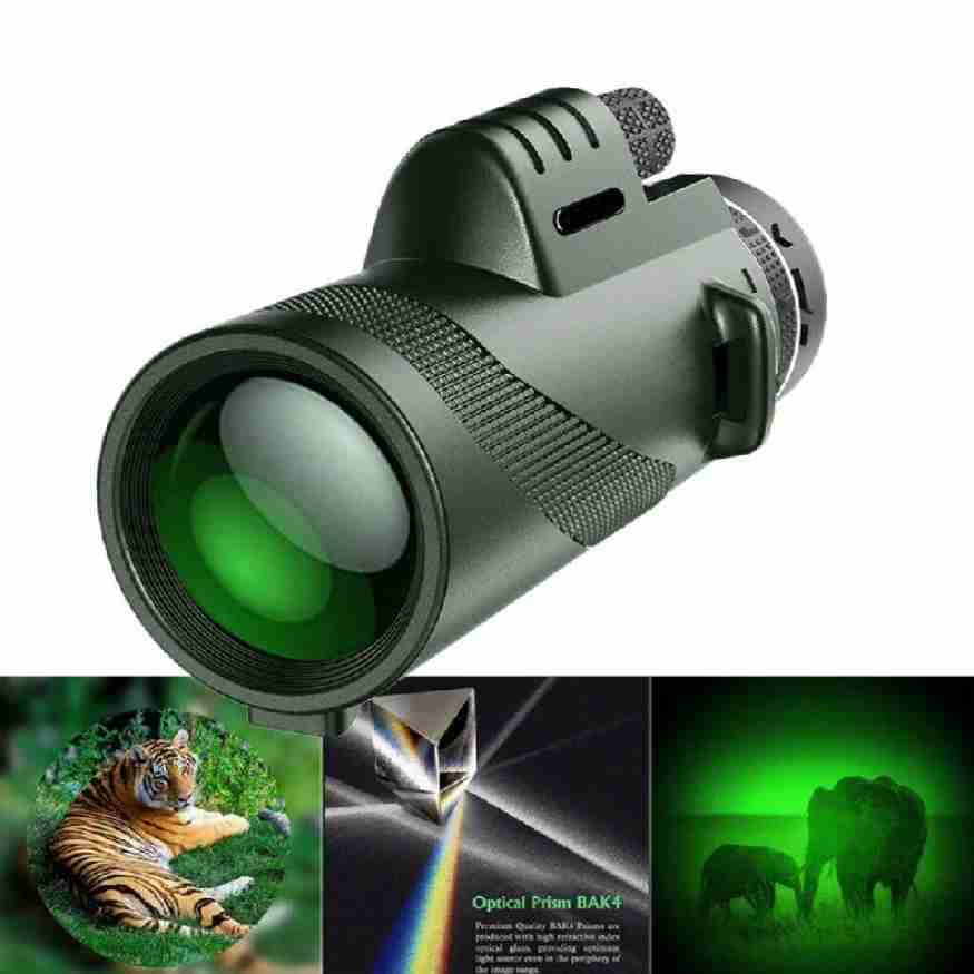 Monoculaire Compact Ultra-Puissant HD pour Randonnée Observation Oiseaux Faune Nature Événements Sportifs | Koossa