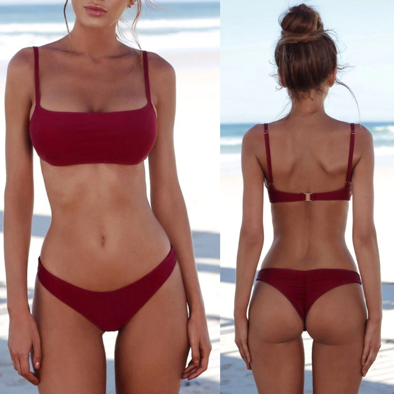 Women's Two-Piece Bikini Set — Classic Swimwear for Beach Holidays & Pool Days | Koossa
