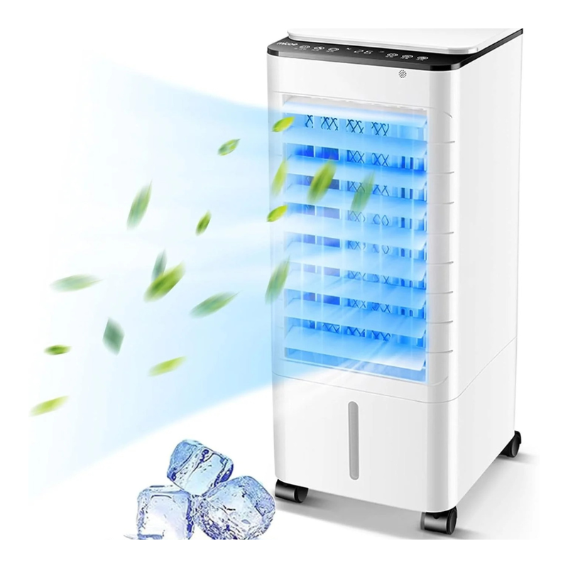 Rafraîchisseur d'air mobile 3-en-1 avec réservoir 7 L, minuteur et trois vitesses de ventilation pour intérieur | Koossa