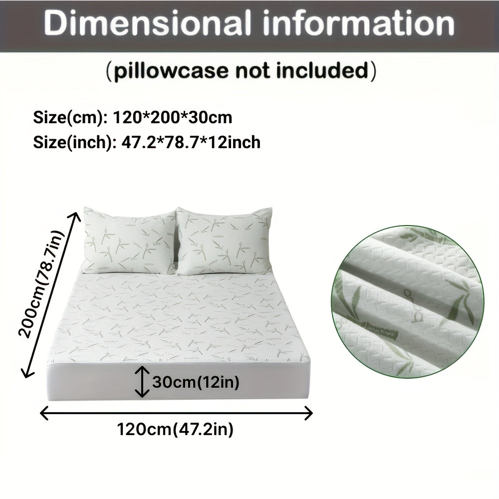 Protège-matelas Bambou Respirant Thermorégulateur 3D Confort Drap-Housse Ventilé Lit Naturel Hygiénique | Koossa