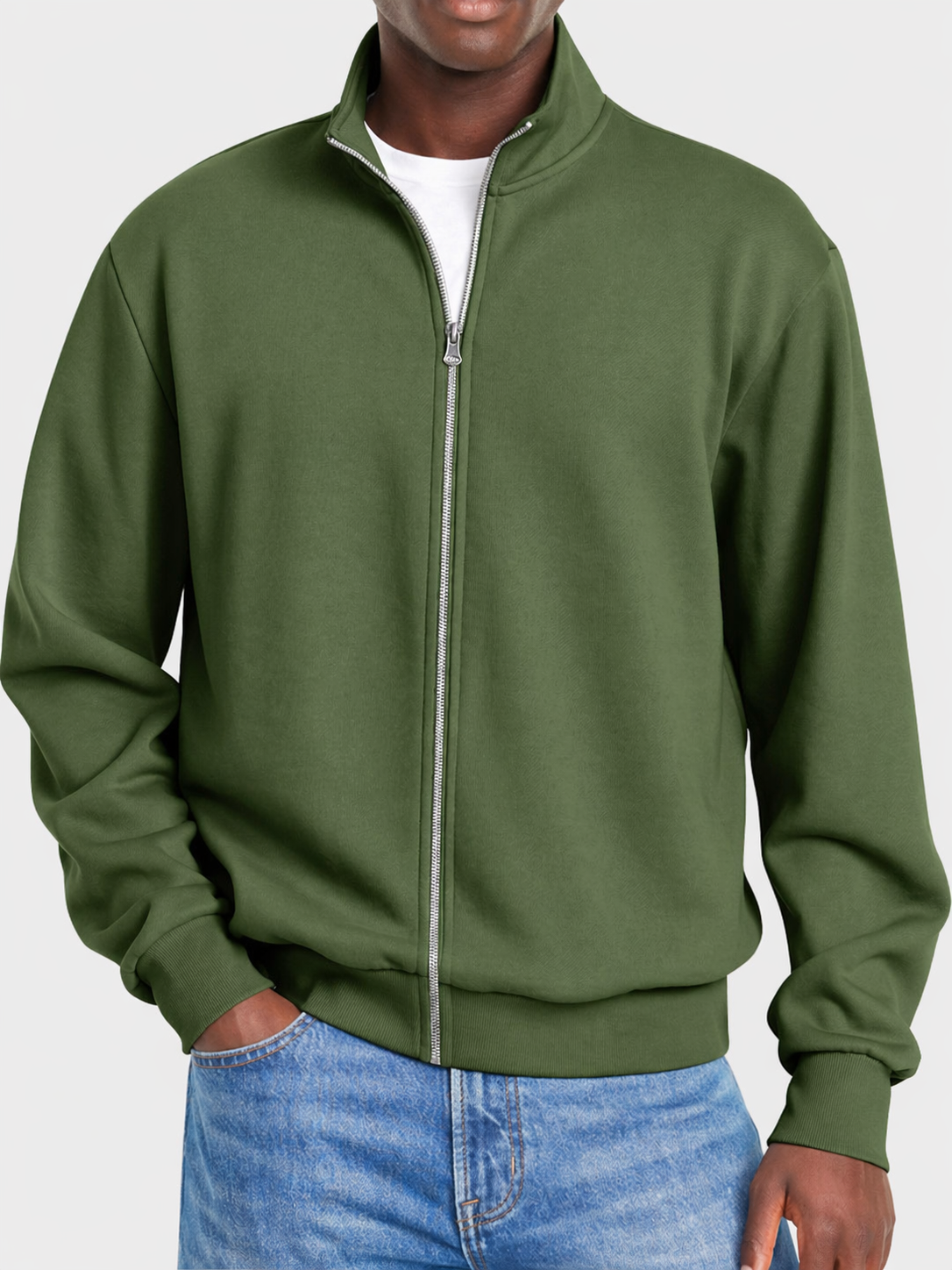 Men's Full-Zip Vest Layering Piece for Year-Round Wear | Casual Athletic Active Jacket | Lightweight Transitional Outerwear | Lonoma