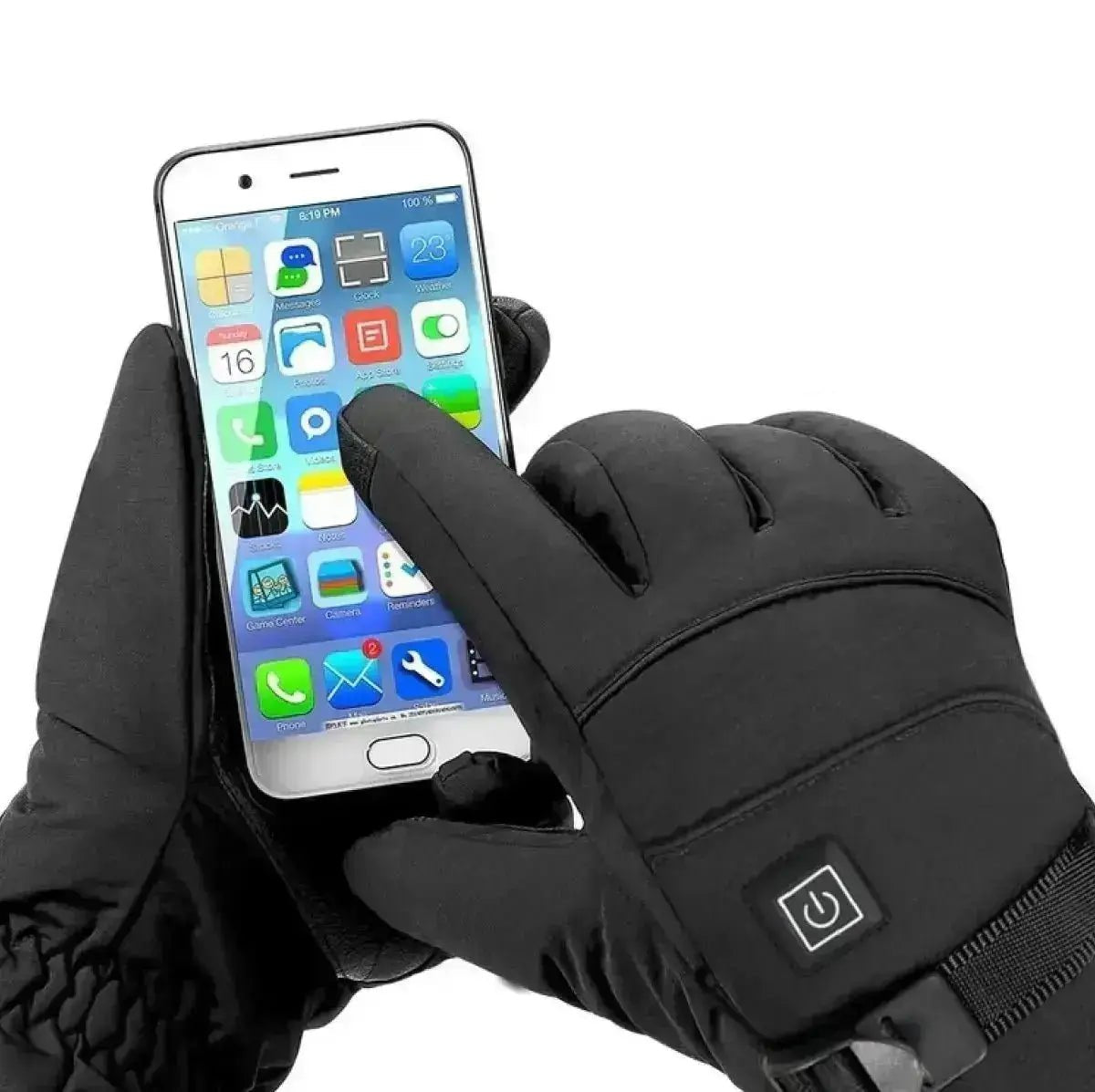 Unisex Heated Waterproof Gloves with Three Temperature Settings for Winter Sports & Outdoor Activities | Koossa
