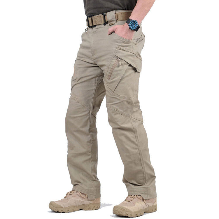 Women's Multi-Pocket Cargo Trousers with Ergonomic Knees — Practical Outdoor Trousers for Hiking & Active Days | Koossa