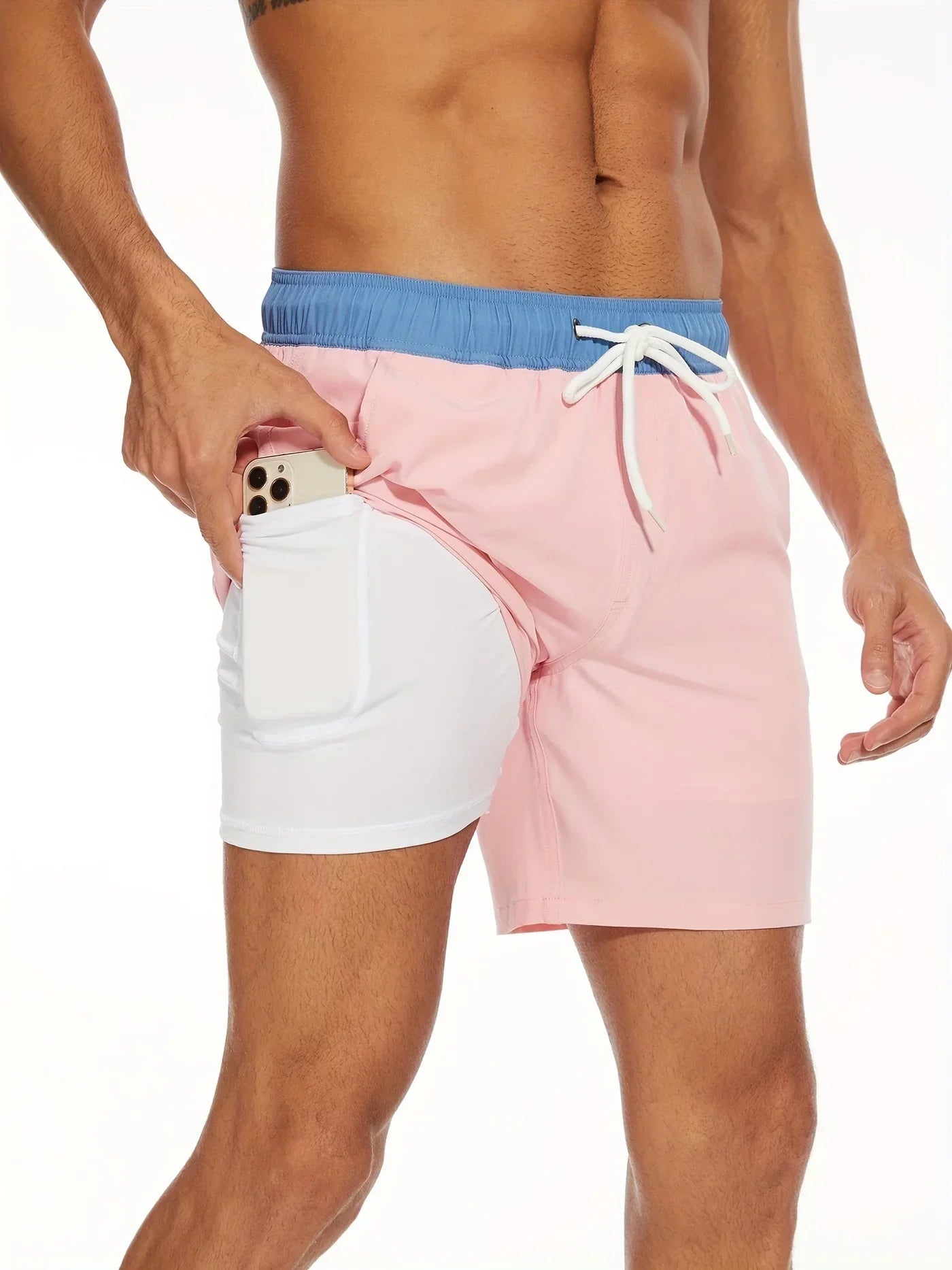 Men's Classic Swim Shorts — Quick-Drying Summer Swimwear for Beach & Poolside Holidays | Koossa