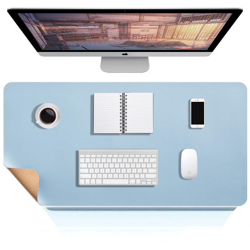 Faux Leather Desk Mat, Water-Resistant Non-Slip Large Mouse Pad & Laptop Desk Pad, Scratch-Resistant Desk Protector for Home Office | Lonoma