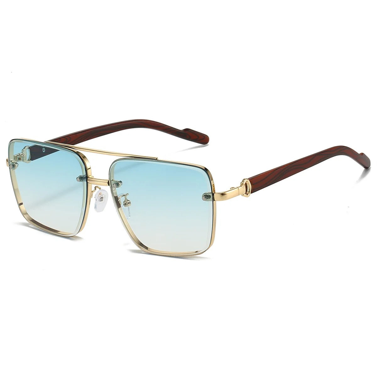 Aviator Sunglasses with Gradient Lenses and UV400 Protection for All-Day Comfort | Koossa