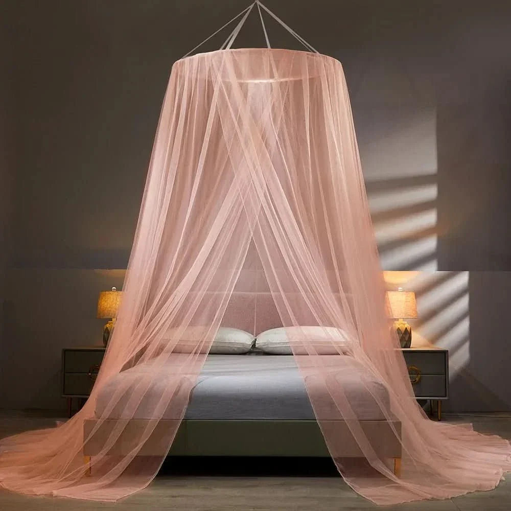 Tente Moustiquaire Autoportante Pop-Up Lit Double Simple Voyage Camping Intérieur Extérieur Sans Fixation | Koossa
