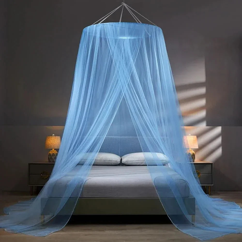 Freestanding Pop-Up Mosquito Net for Double Bed Self-Supporting Frame Breathable Mesh Insect Protection Indoor Outdoor Camping Travel | Lonoma
