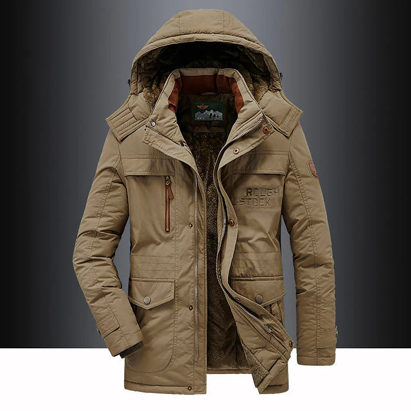 Women's Quilted Parka Jacket — Warm Insulated Winter Coat with Hood for Everyday & Outdoor Wear | Koossa