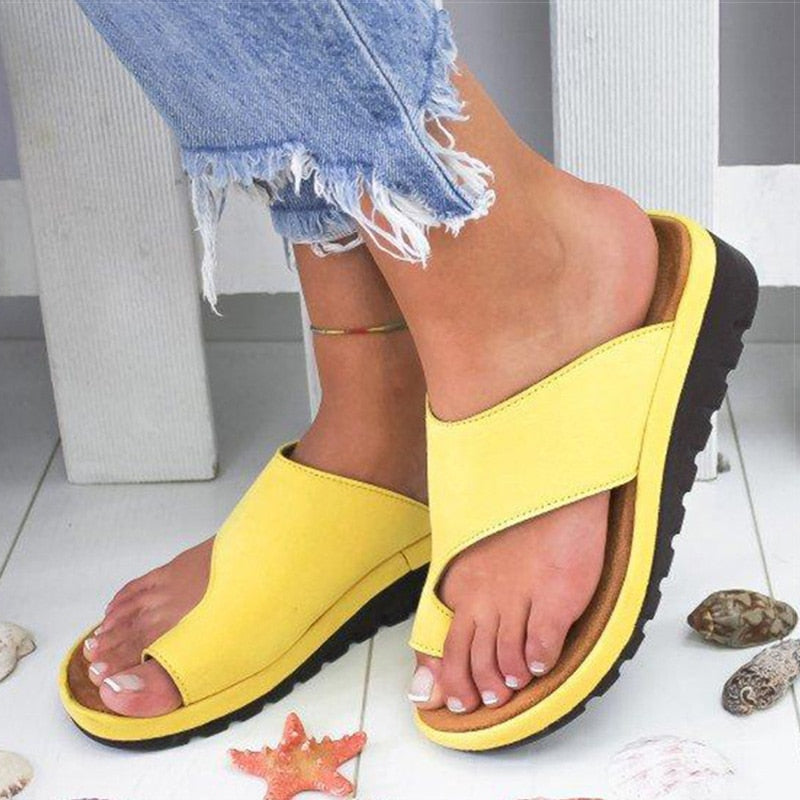 Women's Orthopaedic Sandals for Bunions — Comfortable Summer Footwear with Arch Support & Posture Correction | Koossa