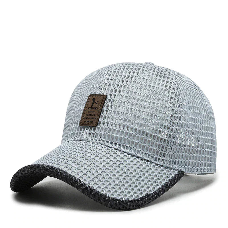 Lightweight Breathable Mesh Baseball Cap — Adjustable Snapback Summer Hat for Outdoor Activities | Koossa