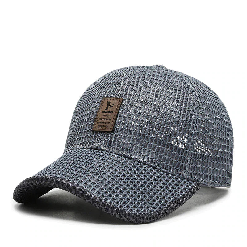 Lightweight Breathable Mesh Baseball Cap — Adjustable Snapback Summer Hat for Outdoor Activities | Koossa