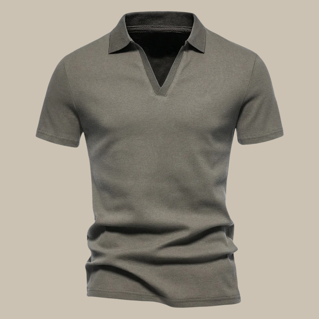 Men's Classic Short Sleeve Polo Shirt — Timeless Smart-Casual Top for Work & Weekends | Koossa