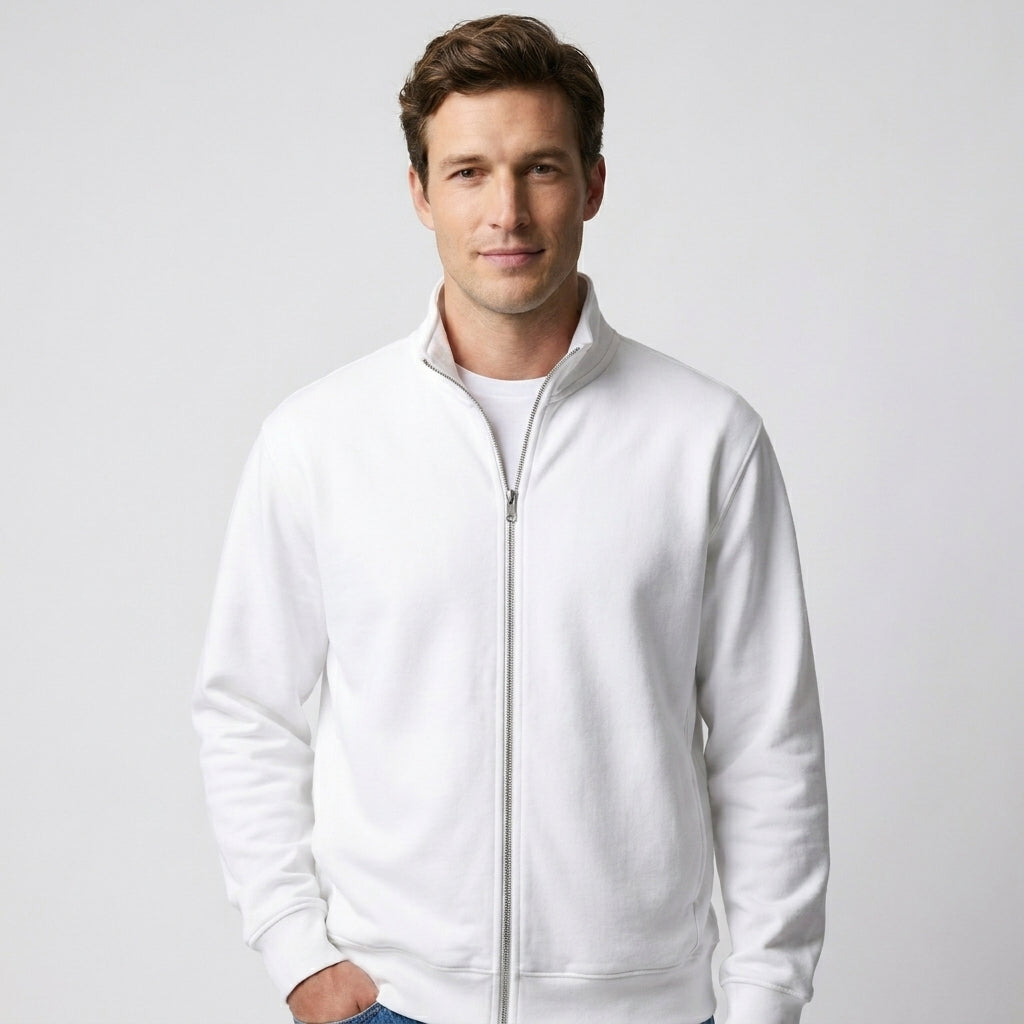 Men's Full-Zip Vest Layering Piece for Year-Round Wear | Casual Athletic Active Jacket | Lightweight Transitional Outerwear | Lonoma