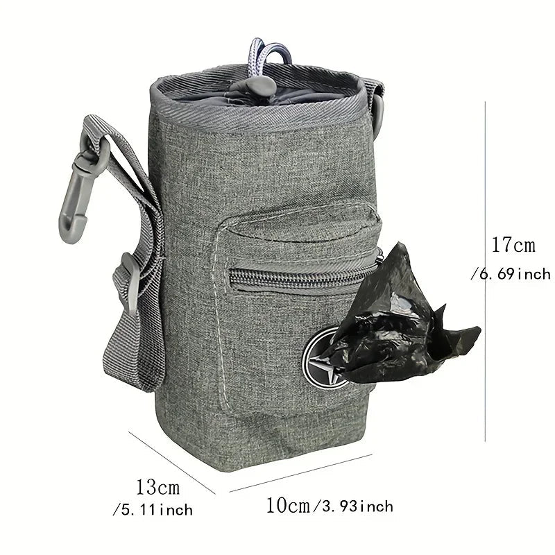 Dog Treat Pouch Training Bag Poop Bag Dispenser Clip Belt Loop Walking Reward Bag Durable Everyday Dog Training | Koossa