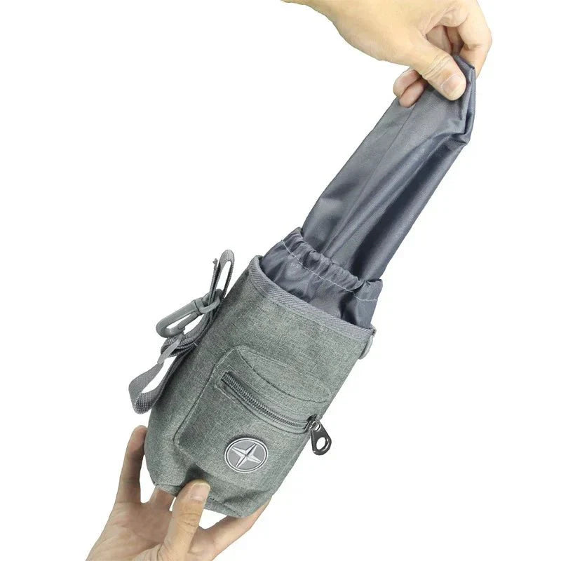 Dog Treat Pouch Training Bag Poop Bag Dispenser Clip Belt Loop Walking Reward Bag Durable Everyday Dog Training | Koossa