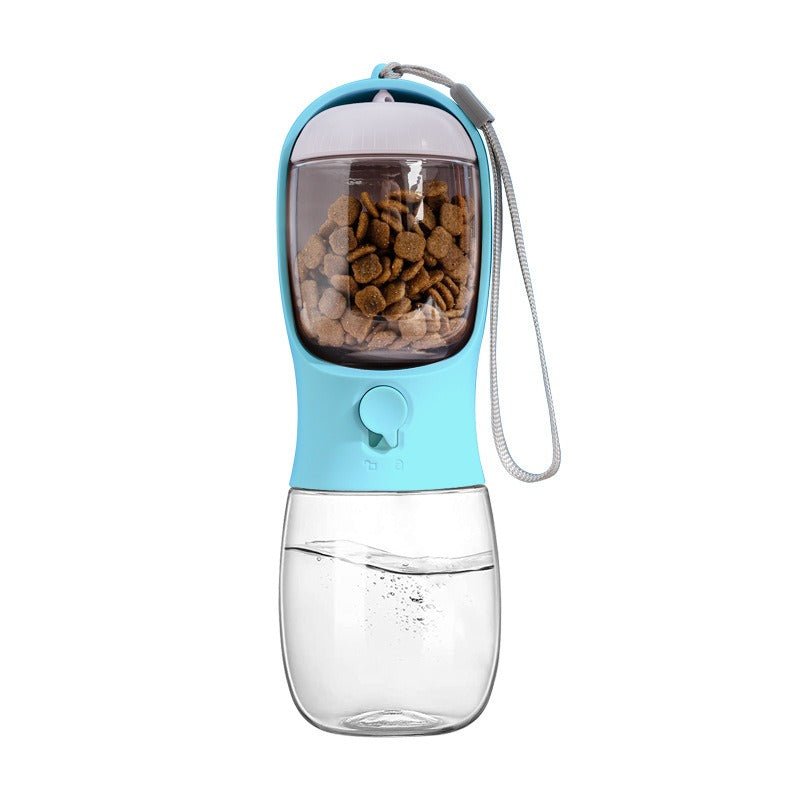 Portable Dog Water Bottle with Bowl Leak Proof Travel Drinking Dispenser BPA Free Lightweight Walking Hiking Outdoor Pet Hydration Bottle | Koossa