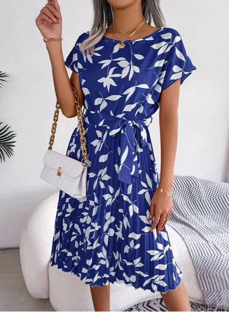 Women's Flowing Summer Dress with Feminine Silhouette — Elegant Day to Evening Dress for Warm Weather & Garden Parties | Koossa