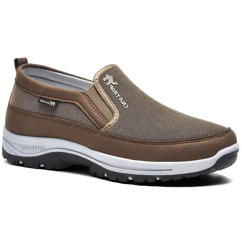 Waterproof Walking Shoes with Cushioned Insole and Grip Sole for All-Day Comfort | Supportive Footwear for Men | Koossa