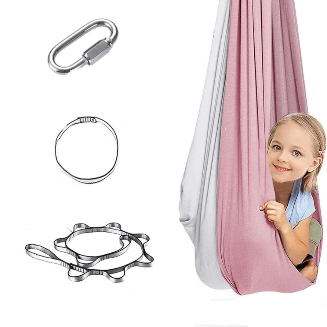 Hamac cocon suspendu pour intérieur et jardin – Relaxation sensorielle apaisante pour enfant et adulte | Koossa