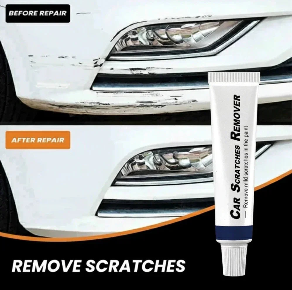 Pâte Réparatrice pour Rayures de Carrosserie avec Éponge Professionnelle Tous Types de Vernis Automobile | Koossa