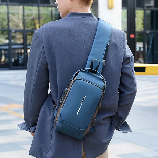 Unisex Anti-Theft Backpack with Hidden Compartments — Secure Travel Rucksack for Work, Commute & Everyday Use | Koossa