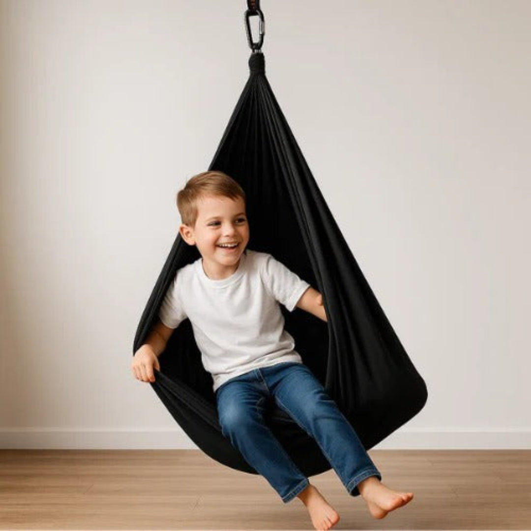 Hamac cocon suspendu pour intérieur et jardin – Relaxation sensorielle apaisante pour enfant et adulte | Koossa