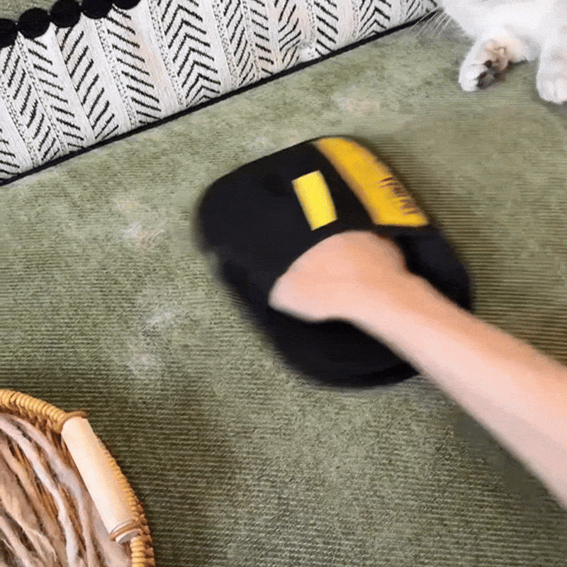 Pet Hair Remover Glove Silicone Lint Brush Reusable Fur Removal Tool Sofa Carpet Clothing Dog Cat Hair Cleaning Furniture Upholstery | Koossa