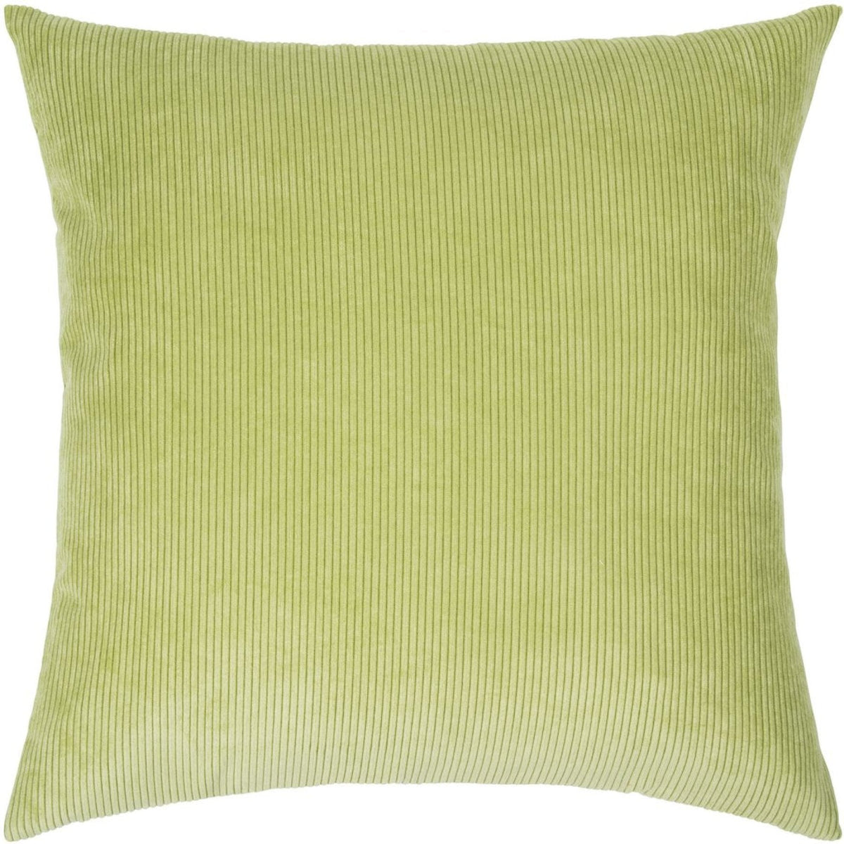 Corduroy Throw Pillow Cover, Soft Ribbed Velvet Texture, Square Couch Pillowcase, Scandinavian Style Accent for Sofa & Chair | Lonoma