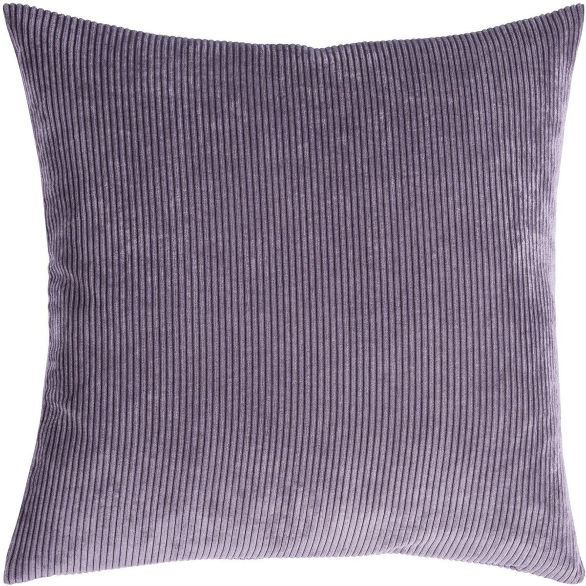 Textured Velvet Pillow Cover Square Ribbed Soft Touch Cushion Case for Couch Sofa Chair Living Room Bedroom Decorative Accent Throw Pillow | Lonoma