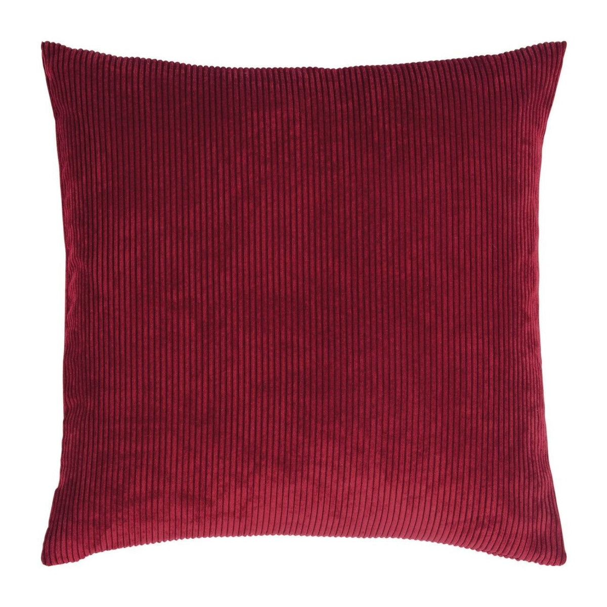 Textured Velvet Pillow Cover Square Ribbed Soft Touch Cushion Case for Couch Sofa Chair Living Room Bedroom Decorative Accent Throw Pillow | Lonoma